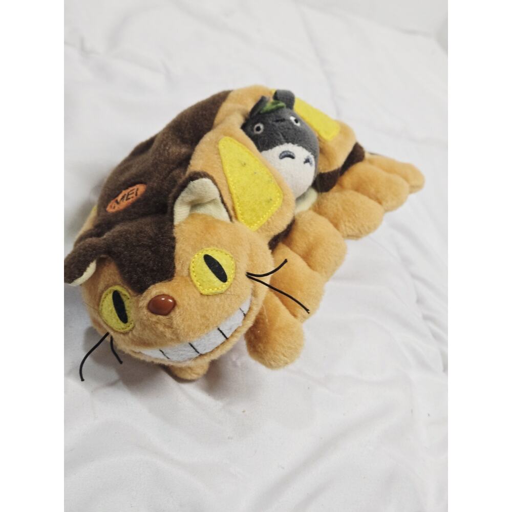 My Neighbor Totoro Stuffed Toy Cat Bus House S Size Studio Ghibli Retired HTF